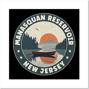 Manasquan Reservoir New Jersey Sunset Posters and Art